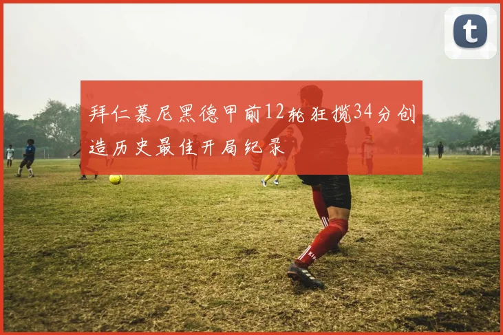 拜仁慕尼黑德甲前12轮狂揽34分创造历史最佳开局纪录